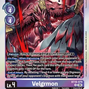 Velgrmon BT18-079