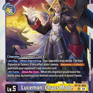Lucemon: Chaos Mode BT18-082