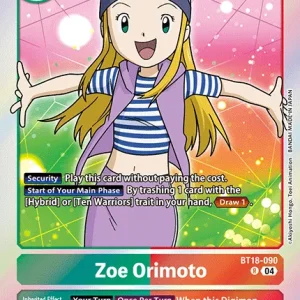 Zoe Orimoto BT18-090