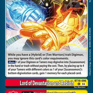 Lord Of Devastation And Rebirth BT18-096