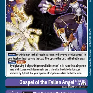 Gospel Of The Fallen Angel BT18-100