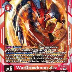 Wargrowlmon BT19-011