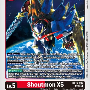 Shoutmon X5 BT19-013