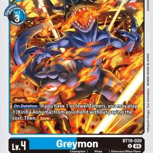 Greymon BT19-020