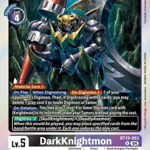 Darkknightmon BT19-063