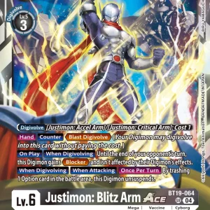 Justimon: Blitz Arm BT19-064