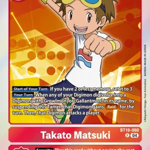 Takato Matsuki BT19-080