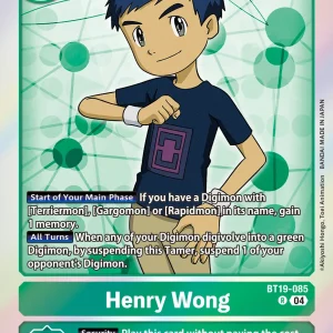 Henry Wong BT19-085
