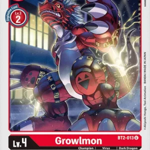 Growlmon BT2-013