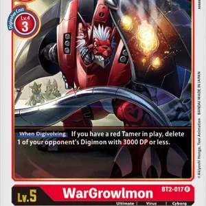 Wargrowlmon BT2-017