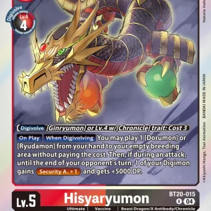 Hisyaryumon BT20-015