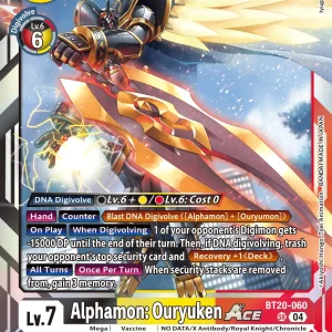 Alphamon: Ouryuken BT20-060