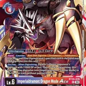 Imperialdramon: Dragon Mode BT20-076