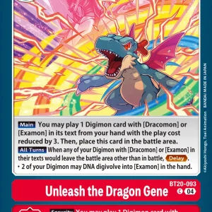 Unleash The Dragon Gene BT20-093