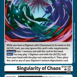 Singularity Of Chaos BT20-099