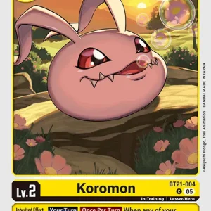 Koromon BT21-004