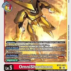 Omnishoutmon BT21-021