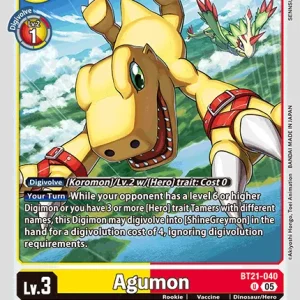 Agumon BT21-040