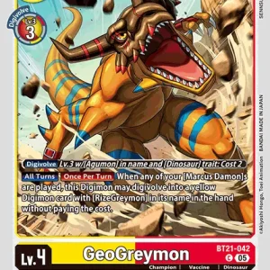 Geogreymon BT21-042