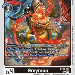 Greymon BT21-057