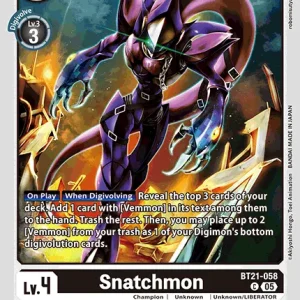 Snatchmon BT21-058