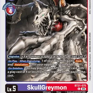 Skullgreymon BT21-075