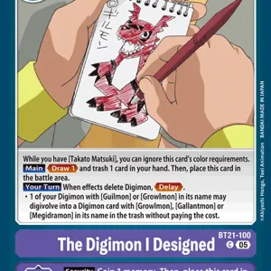 The Digimon I Designed BT21-100