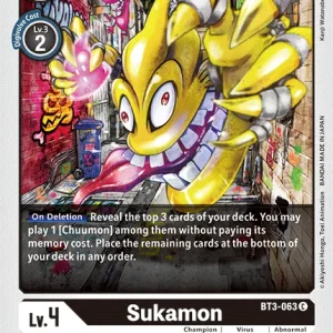 Sukamon BT3-063