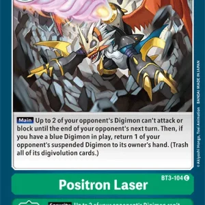 Positron Laser BT3-104
