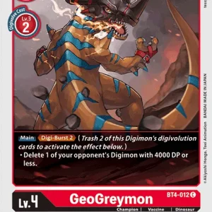 Geogreymon BT4-012