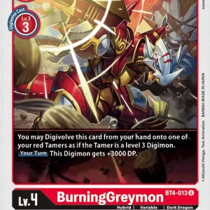 Burninggreymon BT4-013
