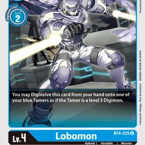 Lobomon BT4-025