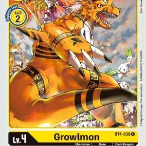 Growlmon BT4-039