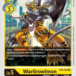 Wargrowlmon BT4-046