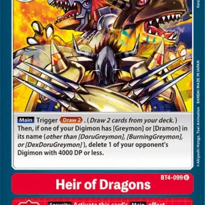 Heir Of Dragons BT4-099