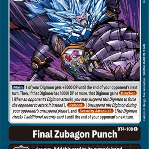 Final Zubagon Punch BT4-109