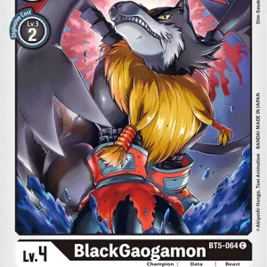 Blackgaogamon BT5-064