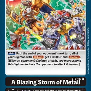 A Blazing Storm Of Metal! BT5-103