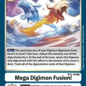 Mega Digimon Fusion! BT5-109
