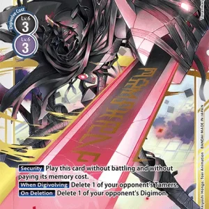 Omnimon Zwart Defeat BT5-112