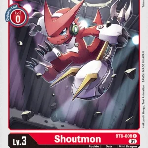 Shoutmon BT6-008