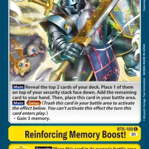 Reinforcing Memory Boost! BT6-100