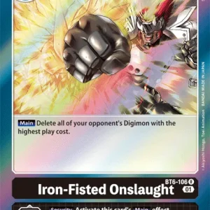 Iron-fisted Onslaught BT6-106