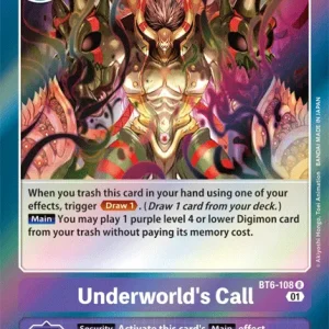 Underworld's Call BT6-108