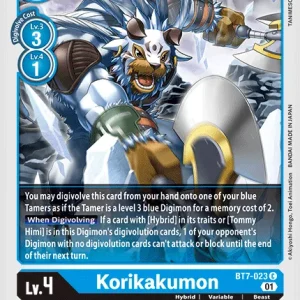 Korikakumon BT7-023