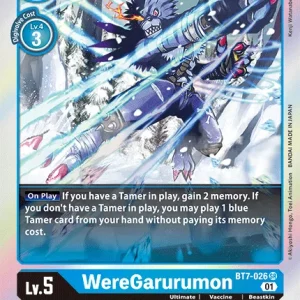 Weregarurumon BT7-026