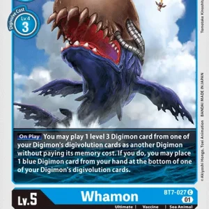 Whamon BT7-027