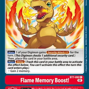 Flame Memory Boost! BT7-092