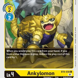 Ankylomon BT8-036
