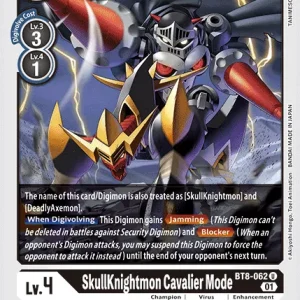 Skullknightmon Cavalier Mode BT8-062